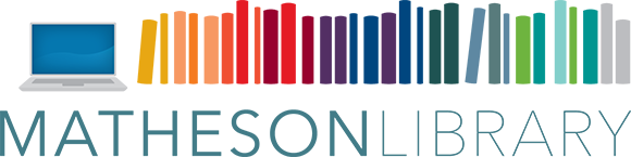 Library landing page logo